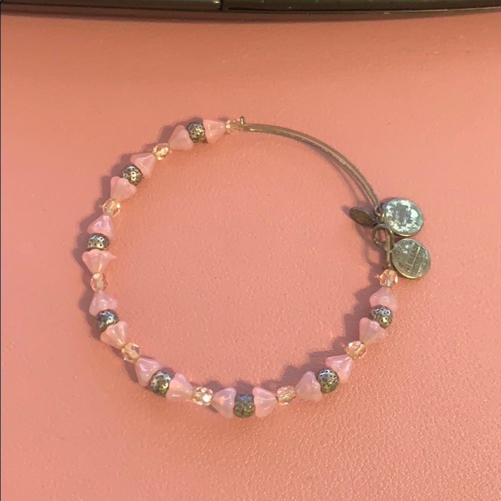 🎀 Alex & Ani pink bangle 💗
